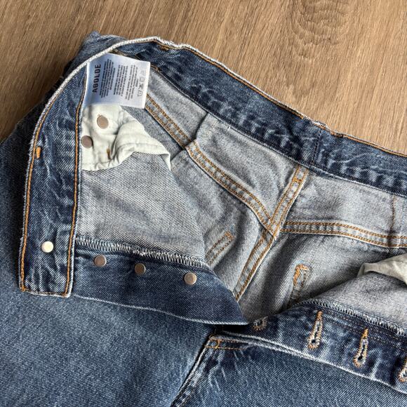 Agolde Ren High Rise Jean in Control Size 28 - Picture 7 of 12